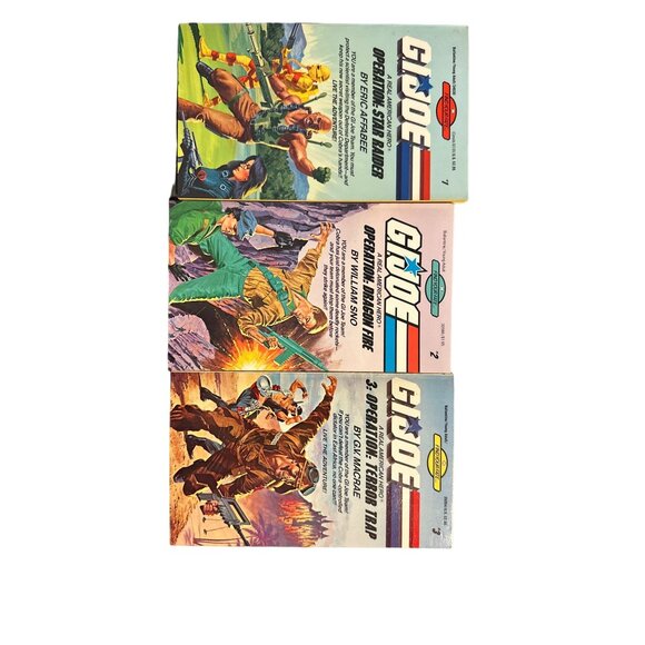 Vintage G.I. Joe Find Your Fate Adventure Books Set Of 6 1980s with box - Picture 5 of 8
